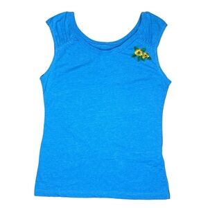 💫4/$30 MAVI Embroidered Cotton Blend Tank Top